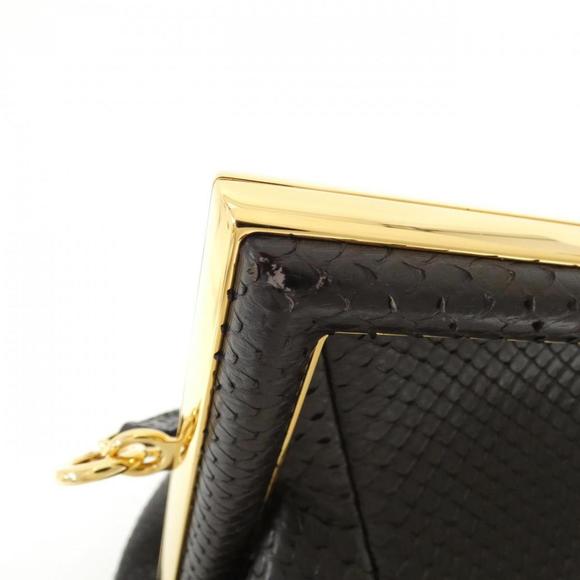 Fendi Small Bag Python Ebano Handbag - Picture 4 of 7